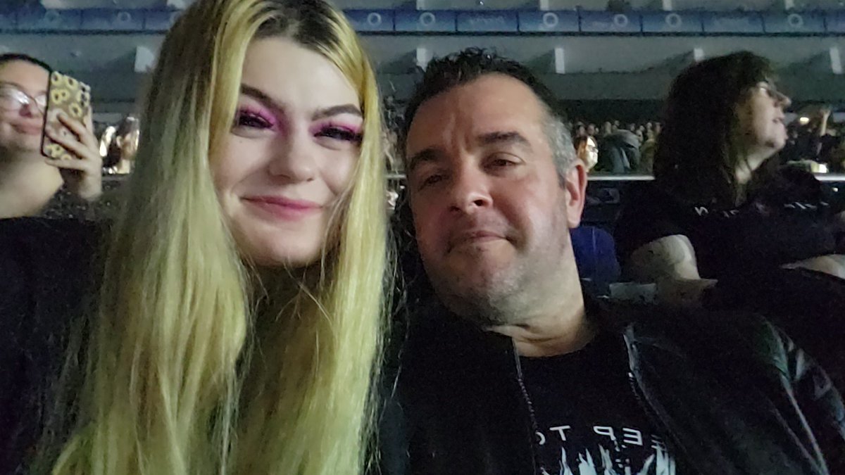 TrashHorrorx's tweet photo. @Wesley_tester thank you for taking me to see @Sleep_Token on Tuesday it was amazing and so worth it almost 8 years of following and finally saw them live so greatful to see them live and @BilmuriTweets was amazing and am a new fan amazing see u next year @Sleep_Token can't wait https://t.co/lTH8b5d0fI
