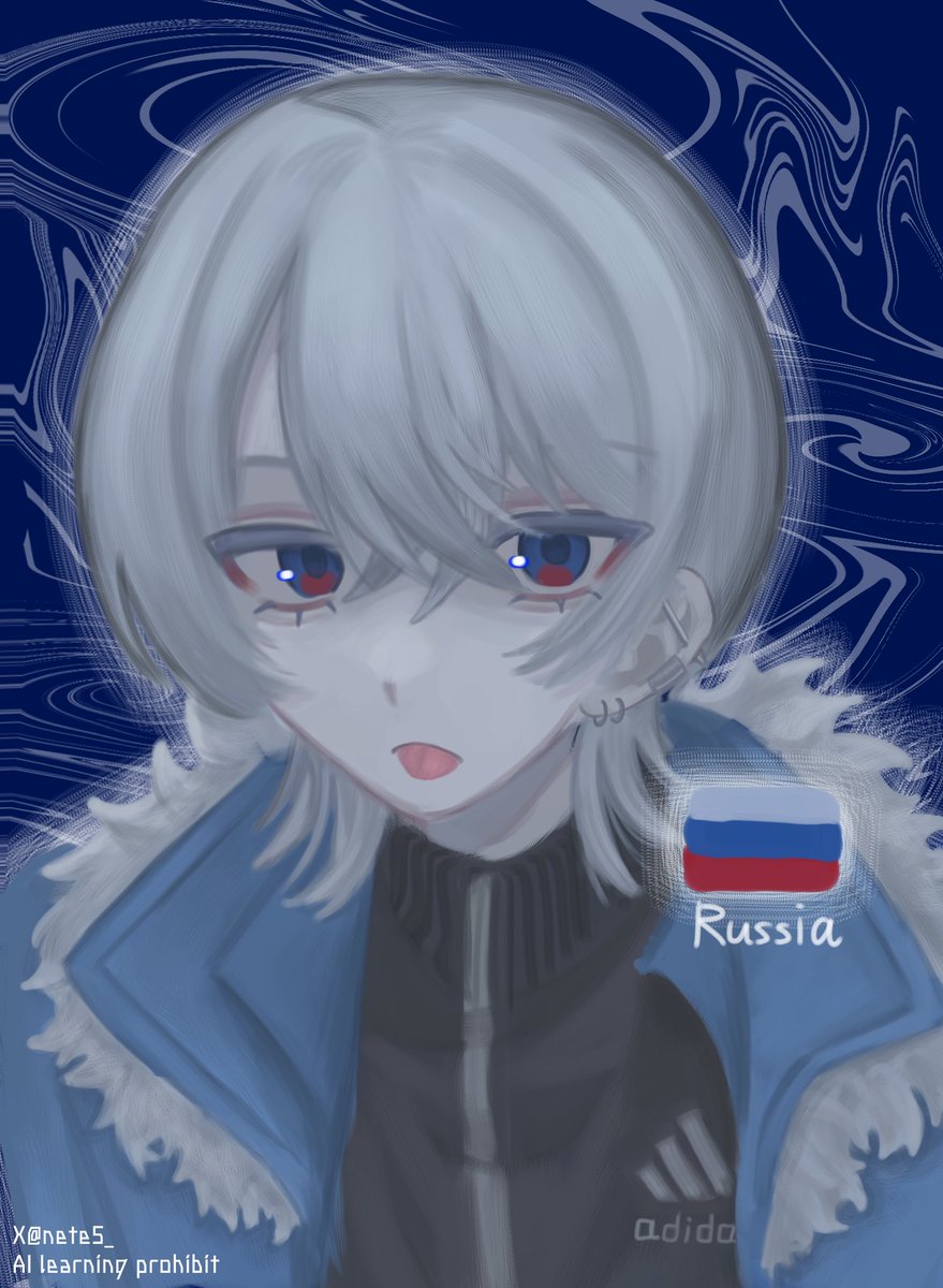 #国擬人化 らくがき