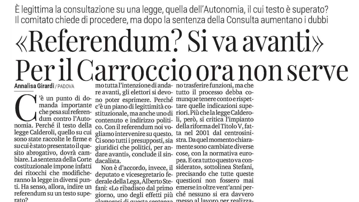 CgilVeneto's tweet photo. 🗞️ RASSEGNA STAMPA CGIL 05/12/2024

https://t.co/XW6TNCUw3S https://t.co/23hoL1Kf0x