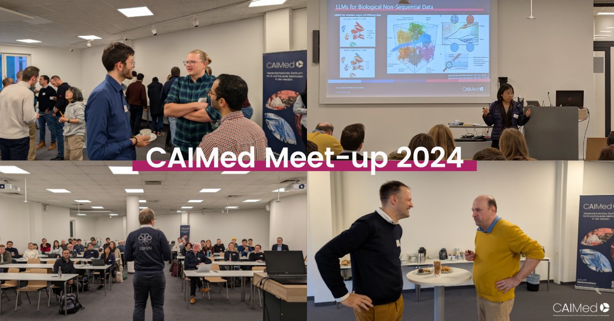 On November 29, the CAIMed Meet-up brought together around 60 participants for an afternoon of inspiring insights into research, innovative clinical applications and dynamic networking.
A heartfelt thank you to everyone who contributed to the success of this event!😊
#CAIMed #AI