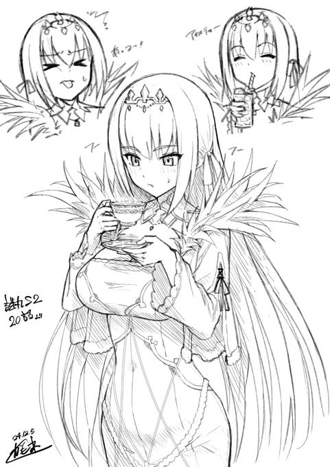 謎丸2期20話のスカディ様が可愛いすぎた件 