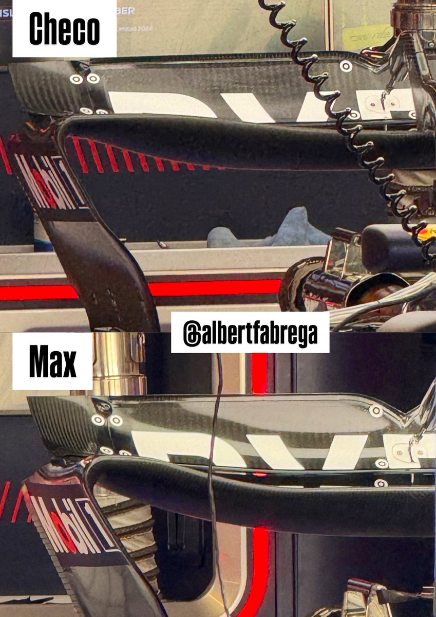AlbertFabrega's tweet photo. Diferentes niveles de carga aero para probar en los libres 1 en McLaren y Red Bull

Different downforce levels at Mclaren and Red Bull to test at FP1
#AbuDhabiGP #f1 https://t.co/qZo0tE8YyZ