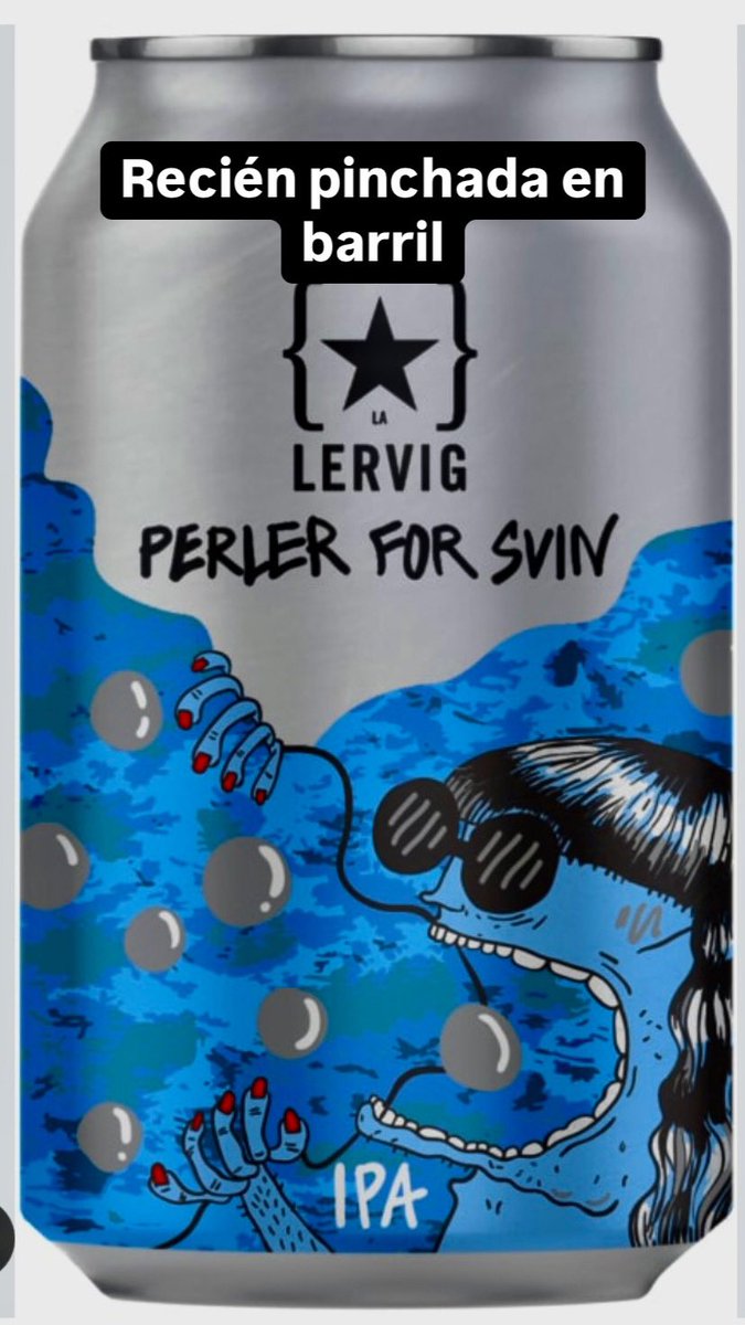 SenyCerveceria's tweet photo. Recién pinchada en barril #lerving #noruega #lata #hazy #cratfbeer #promociones #cervezasartesanalesmadrid #cerveceriaseny #tiendacervezas #cerveceriamadrid #tequeños #pollocajun #cerveceriaespecializada #perritoscalientes #salchipapas https://t.co/6ymfbYCmTB