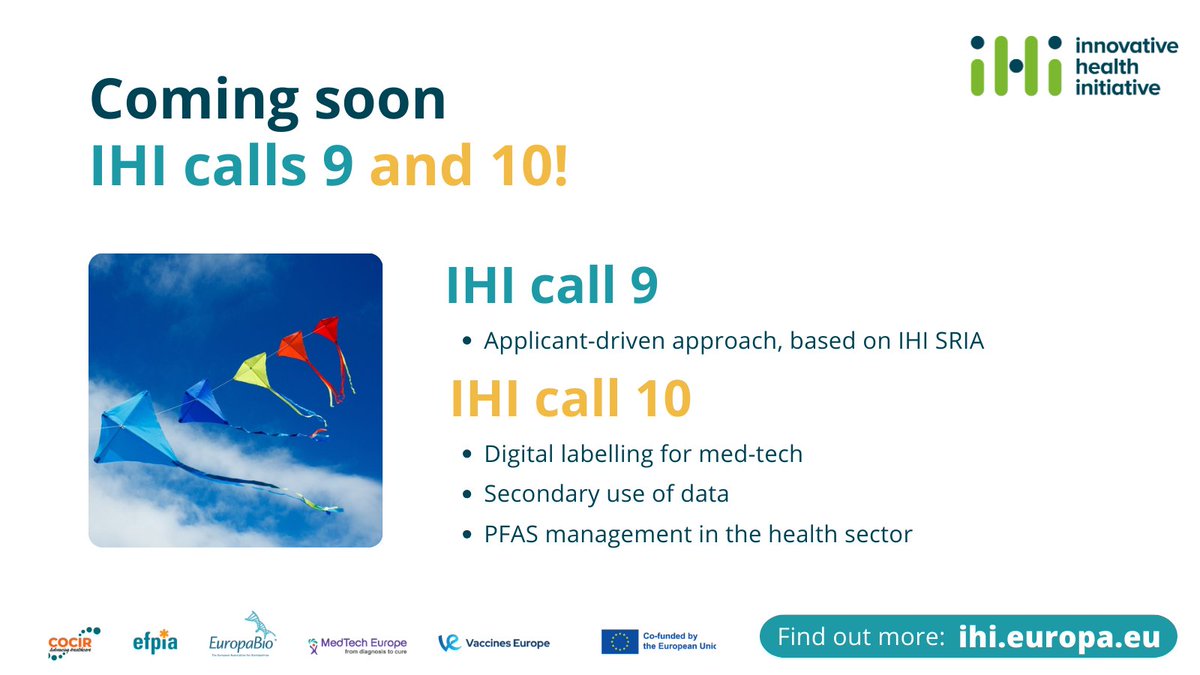💡 Interested in IHI calls 9 and 10? Here are our top tips!
👩‍🎓 STUDY the draft topic texts europa.eu/!8d3rF8
👨‍🏫 REGISTER for the IHI Call Days europa.eu/!NF3CwM 
🤝 NETWORK: call 9 applicants can use our dedicated platform lnkd.in/ev74Viw8 
#HorizonEU