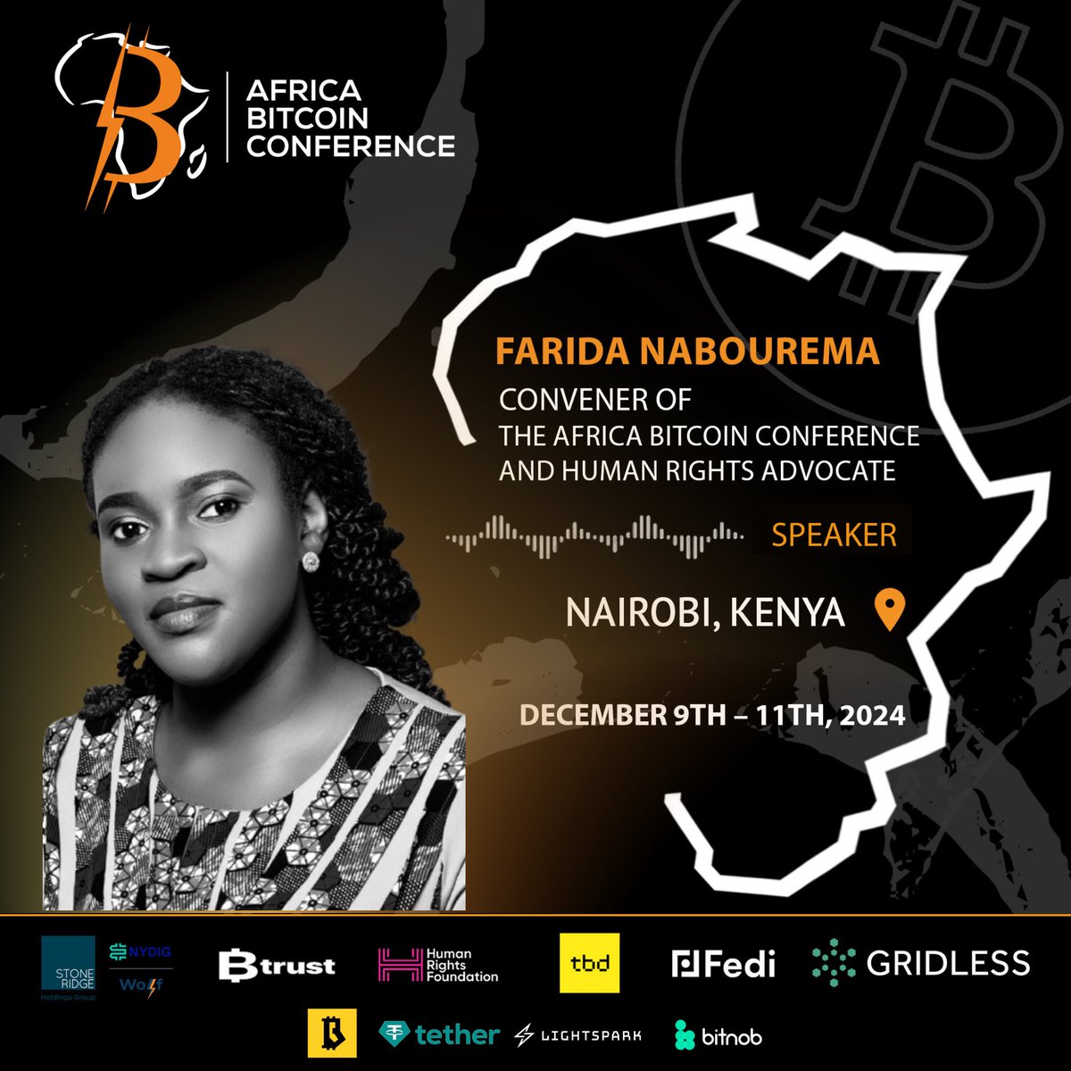 We are proud to announce that @Farida_N will be one of the speakers at the  upcoming Africa Bitcoin Conference.🎉 Farida Nabourema is the convener of  the Africa Bitcoin Conference, a leading platform