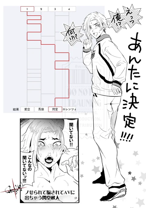 最初の犠牲者 おまえに決定 