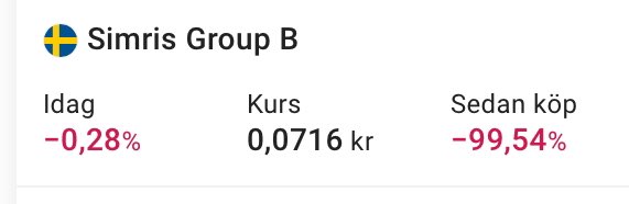 Följ mig på Swish för fler placeringstips! #aktietwitter