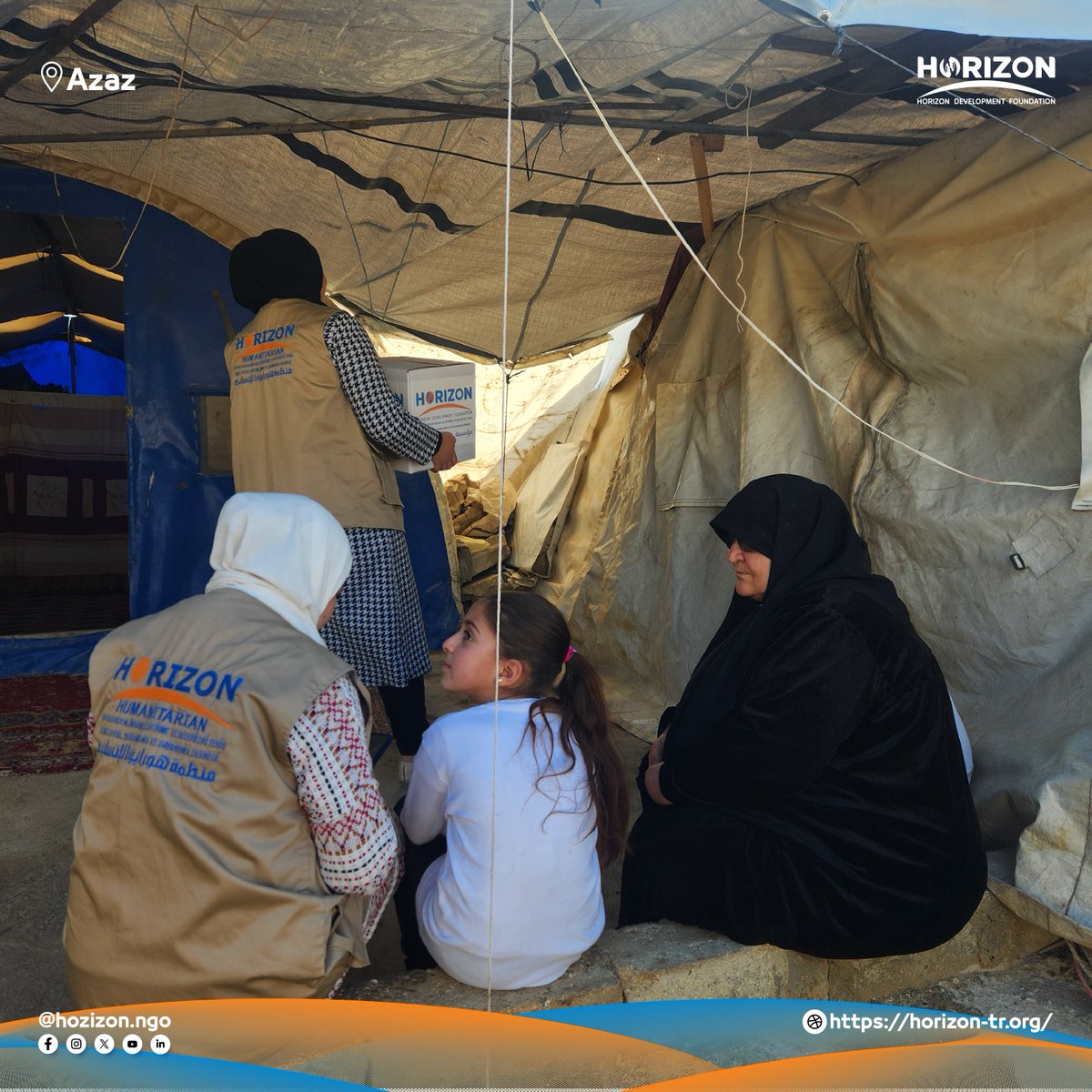 HORIZONDev44080's tweet photo. في ظل  #النزوح والقصف المستمر: دعمنا مستمر  #لتخفيف معاناة  #العائلات المُهجّرةفي كل من #حلب #ادلب #سوريا https://t.co/VyfM1j259g