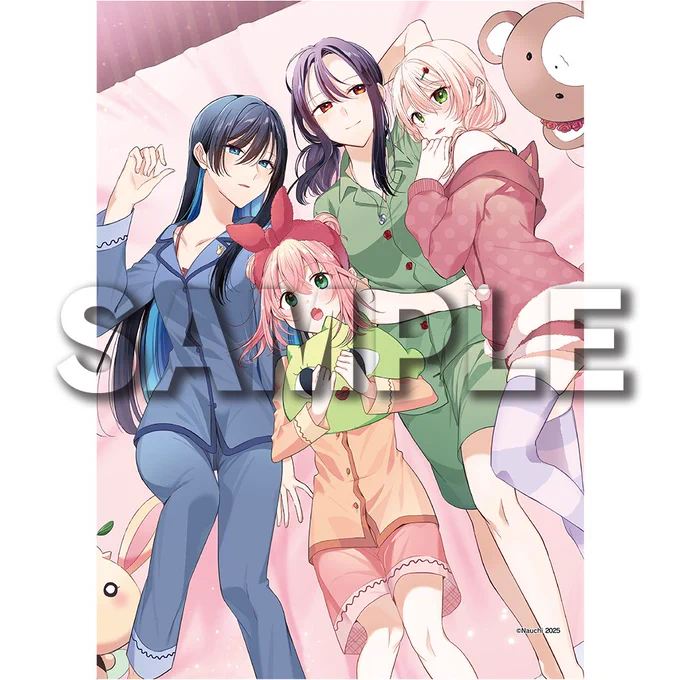 百合展2025、グッズ先行予約期間が明日6日(金)までとなっております!たかあら・雪アガグッズも限定描き下ろし含めご予約いただけますので、この機会に是非お見逃しなく 