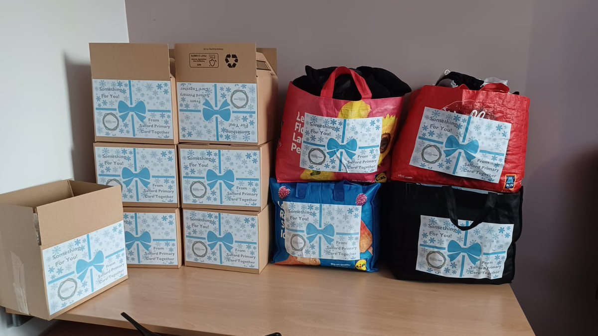A huge thank you to all the amazing <a href="/SPCTogetherCIC/">Salford Primary Care Together</a> staff for your generous contributions to our 2nd Community Connect donation drive!

These winter warmers will be donated to new homes, spreading warmth &amp; kindness in our community. Stay tuned for an update on the final count!
