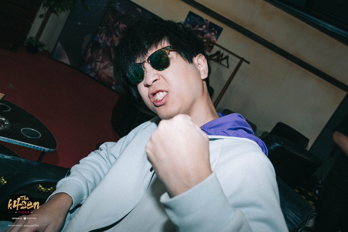 thek4sen's tweet photo. 続いては中堅戦👓 #thek4sen #雀魂 #じゃんたま https://t.co/rpKaqRBFZd