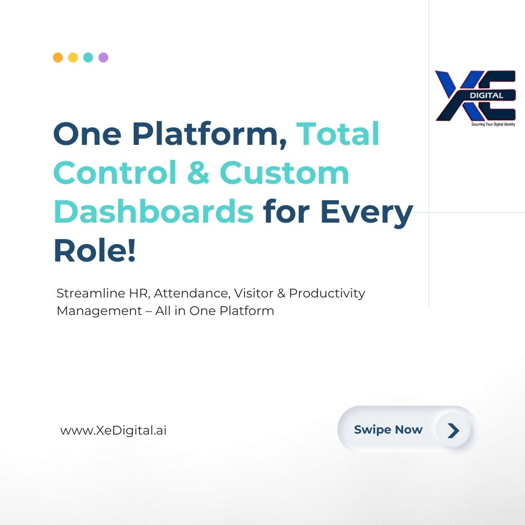 XeDigitalai's tweet photo. https://t.co/7DYkEc19FG : One Platform: Total Control &amp; Custom Dashboards for Every Role!

+91-8448296801 or Sales@XeDigital.ai

#HRMS #PanIndiaHR #EmployeeEngagement #HRTech #WorkforceManagement #Efficiency #IndiaBusiness #XeDigital #Gurgaon #Delhi #Noida #HROps #Xedigital https://t.co/mESbckSw2T