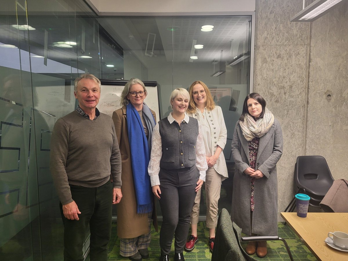MUpsychdept's tweet image. Warmest congratulations to Dr Hannah Casey who successfully defended her PhD thesis yesterday – Hannah is pictured with examiners Profs Christine Linehan @UCDPsychology, Mac MacLachlan, @RDahyot (Viva Chair), proud supervisors @LauraCoffey_Psy &amp;amp; @deirdre_desmond #PhDone 🎇📷 🎇