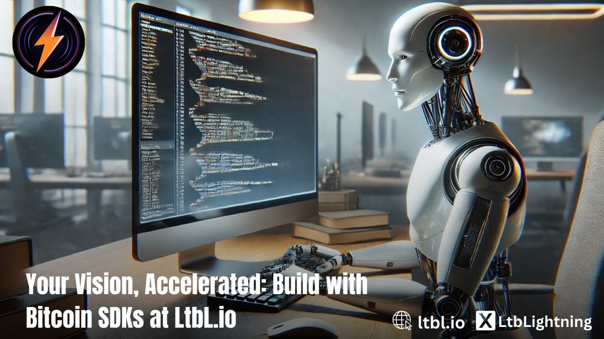 From wallets to payments, our SDKs help you build robust Bitcoin solutions faster.  

Turn your vision into reality today: LtbL.io 

#CryptoInnovation