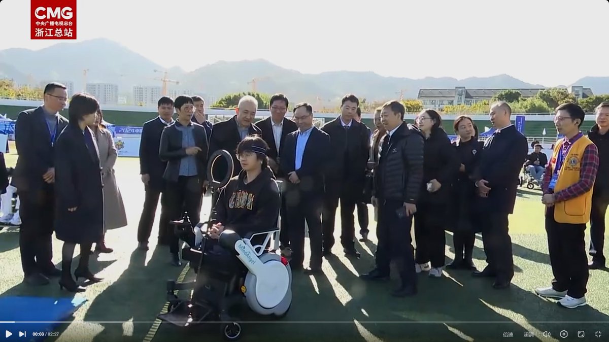 yifudaibuche's tweet image. IF-Health is revolutionizing the way people with disabilities engage in sports by integrating brain-computer interface technology into electric wheelchairs, enabling the control of speed and direction with just "thought."
#IFHealth #MindControlTech #FutureSports