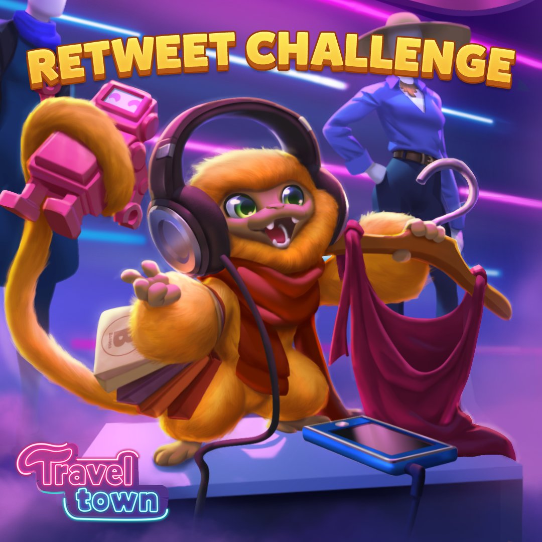 ⚡️𝟳𝟬𝟬 𝗘𝗡𝗘𝗥𝗚𝗬 𝗢𝗡 𝗧𝗛𝗘 𝗟𝗜𝗡𝗘⚡️

⭐️For a chance to win…
⭐️Retweet this tweet
⭐️Drop your GAME ID below 

#TravelTown