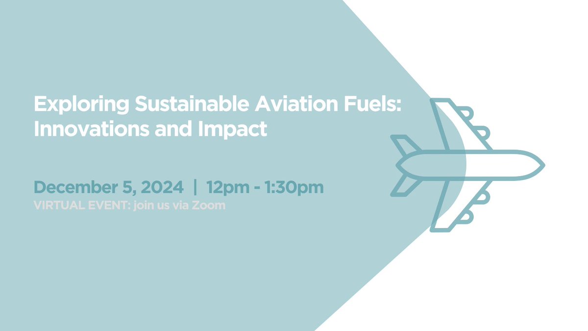 BC Bioenergy Network (BCBN) (@bcbioenergy) on Twitter photo 🚨 Join a free webinar today at 11:00 AM PT on Sustainable Aviation Fuels (SAF): Innovations & Impact 🌍✈️
Hear from Azzerra, Skytree, Six Ring, & Bioflight Fuels on cutting-edge solutions to reduce aviation emissions.
🎟️ Register: us06web.zoom.us/webinar/regist… 🚨 Join a free webinar today at 11:00 AM PT on Sustainable Aviation Fuels (SAF): Innovations & Impact 🌍✈️
Hear from Azzerra, Skytree, Six Ring, & Bioflight Fuels on cutting-edge solutions to reduce aviation emissions.
🎟️ Register: us06web.zoom.us/webinar/regist…