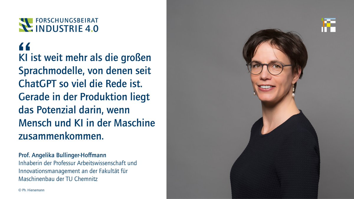 acatech (@acatech_de) on Twitter photo Der Einsatz von #KI in der #Industrie wird kontrov. diskutiert. #Unternehmen sehen gr. Potenzial, während Mitarbeitende skeptisch gegenüber der #Technologie sind. Angelika Bullinger-Hoffmann (Forschungsbeirat #Industire40, <a href="/TUChemnitz/">TU Chemnitz</a>) im <a href="/digitaleweltmag/">Digitale Welt</a>👉digitaleweltmagazin.de/perspektiven-u… Der Einsatz von #KI in der #Industrie wird kontrov. diskutiert. #Unternehmen sehen gr. Potenzial, während Mitarbeitende skeptisch gegenüber der #Technologie sind. Angelika Bullinger-Hoffmann (Forschungsbeirat #Industire40, <a href="/TUChemnitz/">TU Chemnitz</a>) im <a href="/digitaleweltmag/">Digitale Welt</a>👉digitaleweltmagazin.de/perspektiven-u…