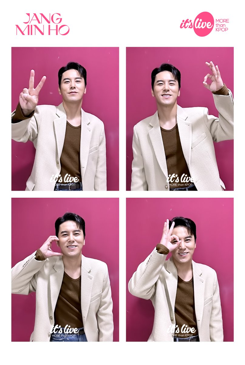 장민호가 추천하는 네컷 포즈!✨
지금 바로 it's Live 틱톡에서 JANG MIN HO의 잇라네컷 촬영 영상을 확인하세요💗
▶buly.kr/DaNeexT◀
#itsLive #장민호 #KPOP #잇츠라이브 #잇라네컷 #인생네컷 #PhotoBooth #itsLive4Cut