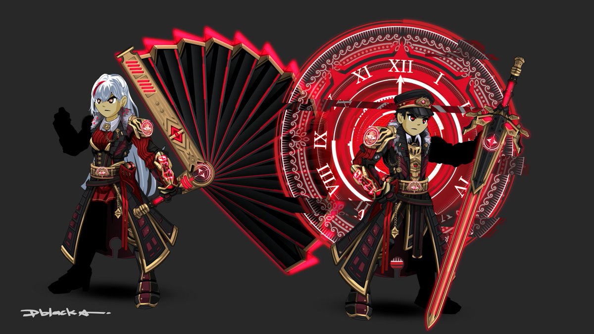 gunawananugrah's tweet photo. Seraphic Chronokeeper is a secret agent of the seraphs, dedicated to preserving the main timeline. Some know them as a rebel, but none are aware of their true agenda. █

A full set commissioned by @Surya_Ryn  always an honor to translate his ideas!

@Alina_AE @AEArtStation https://t.co/wYWNk3G3V3