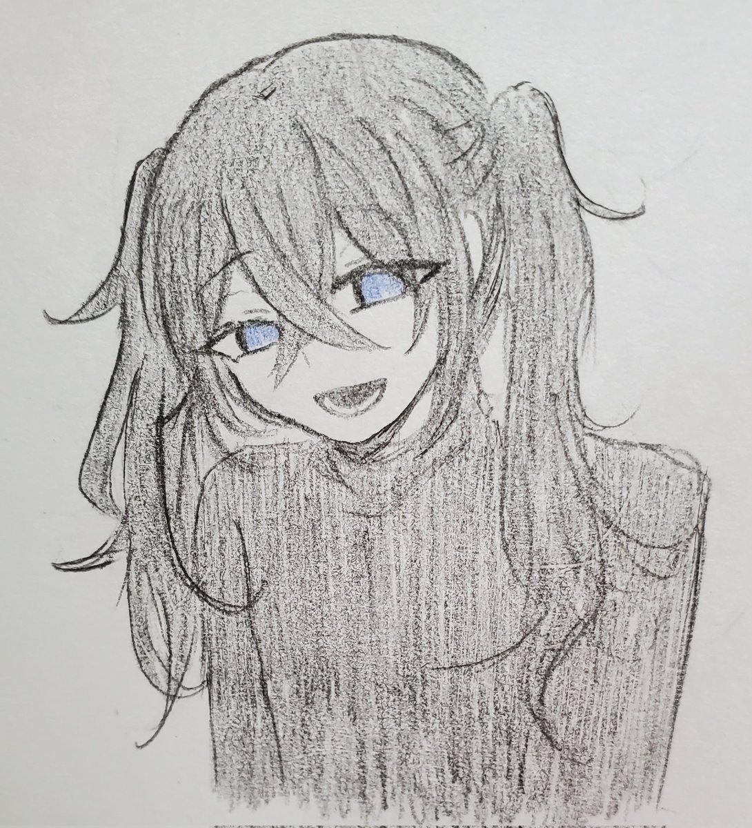 おえかきしてたよー