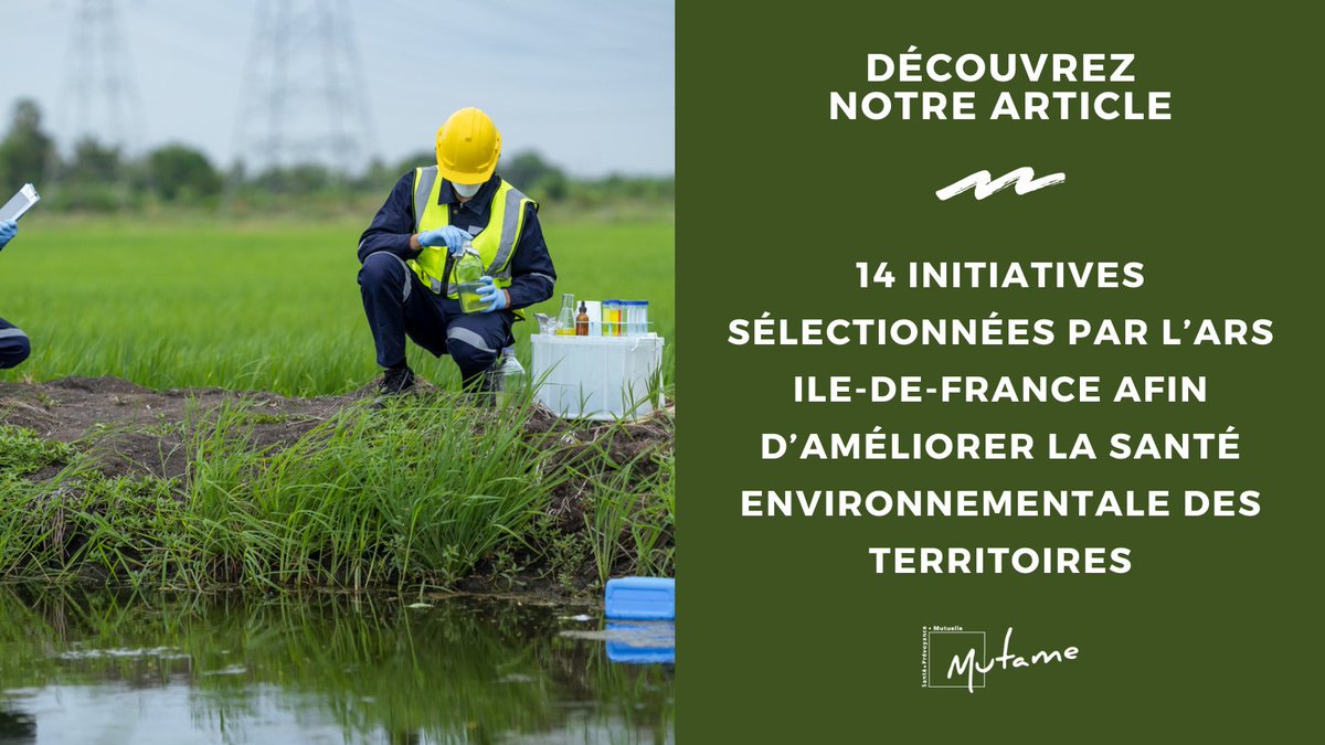 L’Agence régionale de santé (#ARS) Île-de-France a sélectionné 14 initiatives portées par 12 #collectivitéslocales pour améliorer la #santéenvironnementale sur leur territoire. On vous les détaille dans notre nouvelle revue de presse. cutt.ly/feZ4RP4E
