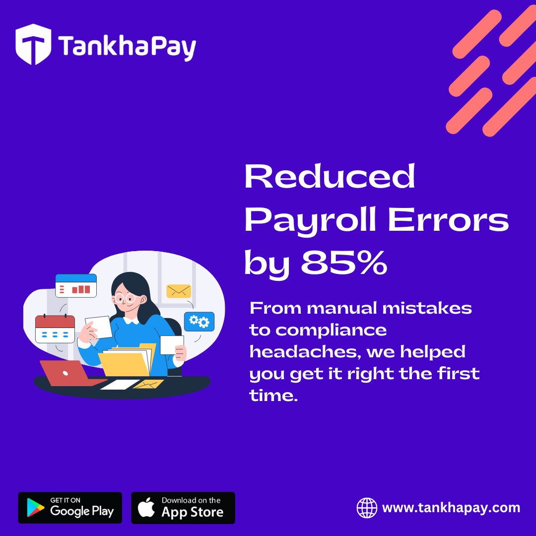 TankhaPay's tweet photo. TankhaPay wrapped 2024, inspired by @spotify wrapped!

This year, you saved hours, streamlined HR &amp; payroll, and supported your employees like never before. Here’s a quick look at the impact we created together!

Looking to automate HR &amp; Payroll? Get in touch today! https://t.co/tNWPrv0TdN