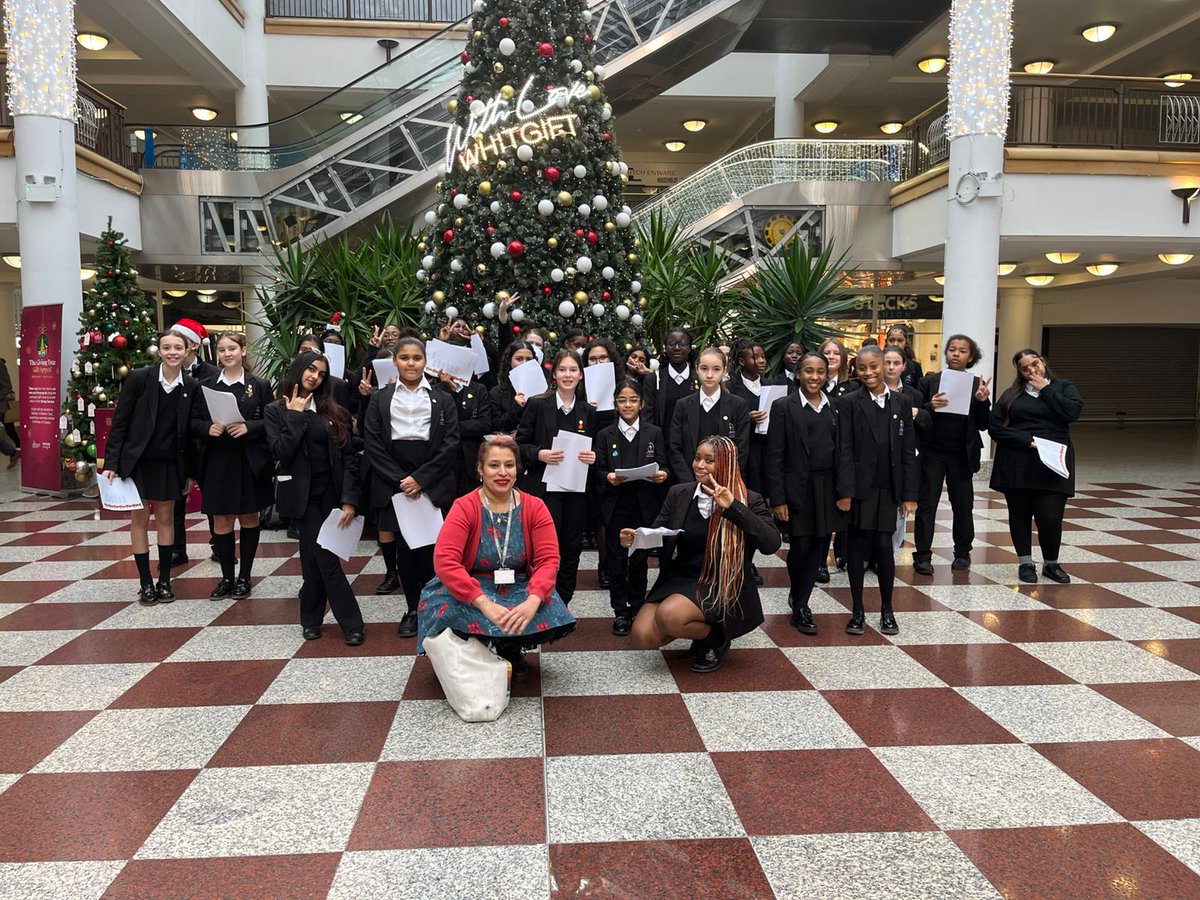 TALA Voices brought festive cheer to #Whitgift &amp; #Centrale yesterday with a modern twist on traditional carols! 🎶 A joyful #TeamTALA effort at the carol singing competition. #Choir #Carols #HolidaySpirit 🎄✨