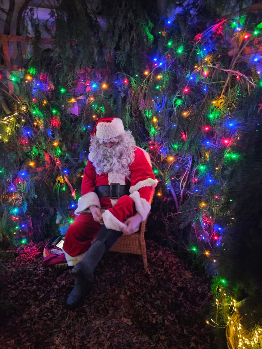 My son Pete designed the local School grotto 🎅🎄#love #family
