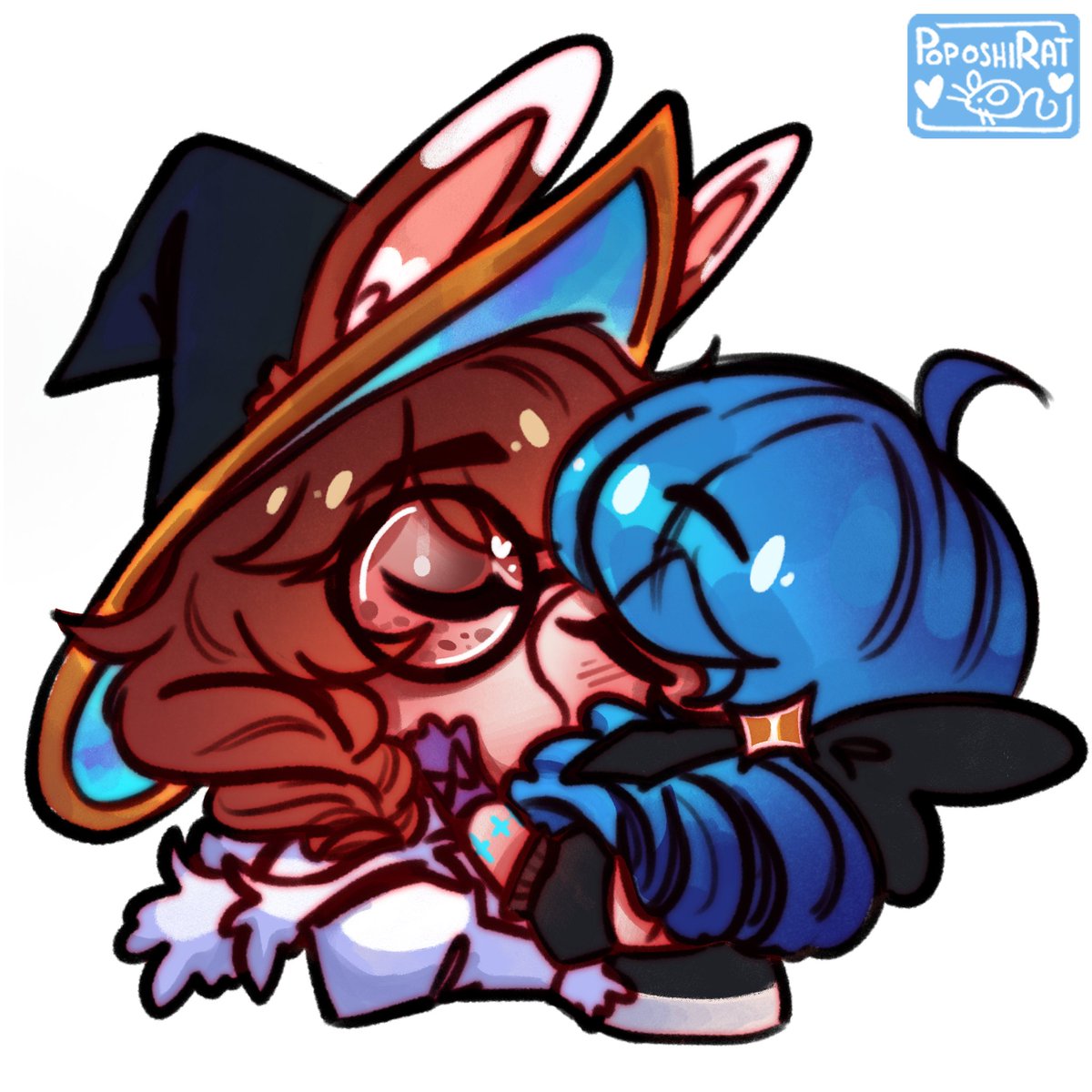 PoposhiRat's tweet image. Aurora💏Gwen

#Gwenrora #leagueoflegends #LeagueOfLegendsFanArt