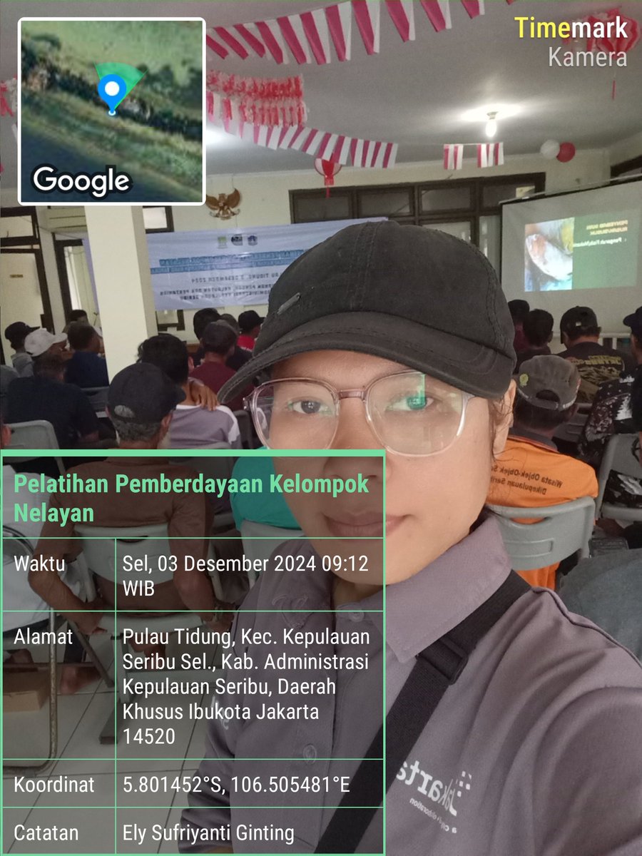 ElyGinting's tweet photo. Selasa (03/12/2024), Ely. S. Ginting, Luhkan Pulau Seribu, Pendampingan Pelatihan Pemberdayaan Kelompok Nelayan tentang Sosialisasi Alat Tangkap Ramah Lingkungan di Pulau Tidung.
#GuhkanSatminkalBogor #Aktivitas #PPBPulauSeribu
@bppsdm_kp
@puslatluhkp
@brpbatpp_bogor https://t.co/6KFIUvbqAL