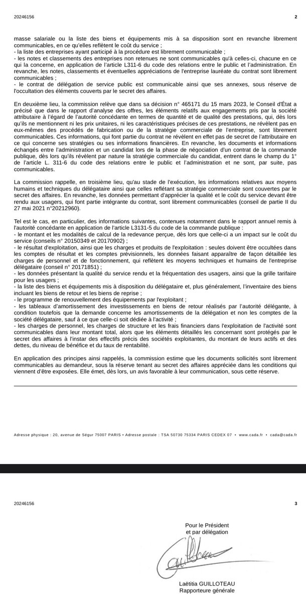 iroycobis's tweet photo. @MCCob @InfosReseaux Et voilà, la CADA a rendu son avis ! Je vais relancer le département pour qu’ils accèdent à ma demande :) https://t.co/vbswSp0j3k