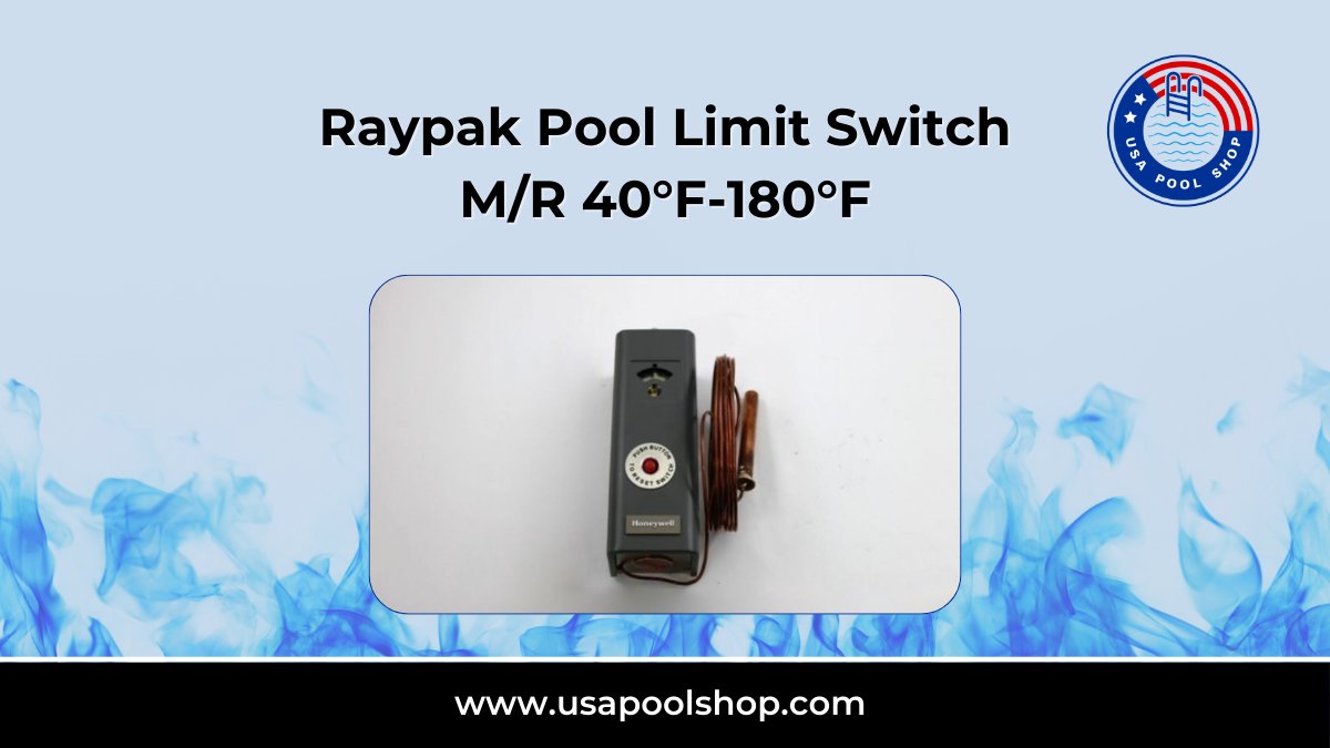 usapoolshop's tweet image. Temperature Regulation Made Easy! The Raypak Limit Switch keeps your pool heater functioning safely and efficiently. Find it at USAPoolShop! 

👉Shop now: bit.ly/3OGWvNO

#raypak #raypakpoolparts #usapoolshop #poollimitswitch #poolparts #poolcare