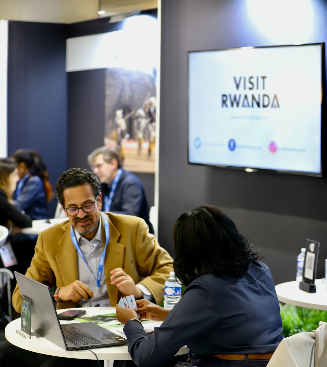 visitrwanda_now's tweet photo. 📸 Moments from #Rwanda at #ILTMCannes 🇫🇷

Rwanda is engaging global luxury travel leaders with its unique offerings, such as gorilla treks in @VolcanoesPark 🦍, Big 5 safaris in @AkageraPark 🦁, and eco-luxury lodges that seamlessly blend adventure, culture, and comfort ✨.

#VisitRwanda🇷🇼