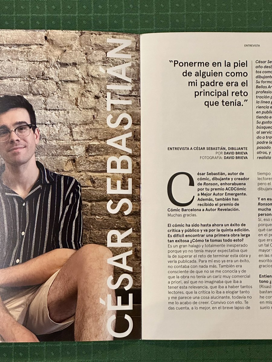 LibBartleby's tweet photo. Papá @dabrieva es miembro de @ACDComic y entrevista al gran #CésarSebastián @Ahumodepajas para esta publicación gratuita que podéis conseguir en @LibBartleby (junto a otras buenas reseñas y la entrevista a @paco_roca y #RodrigoTerrasa por David Fernández de Arriba). 🙌🏽📚🗯️ https://t.co/IBV98yXhRx