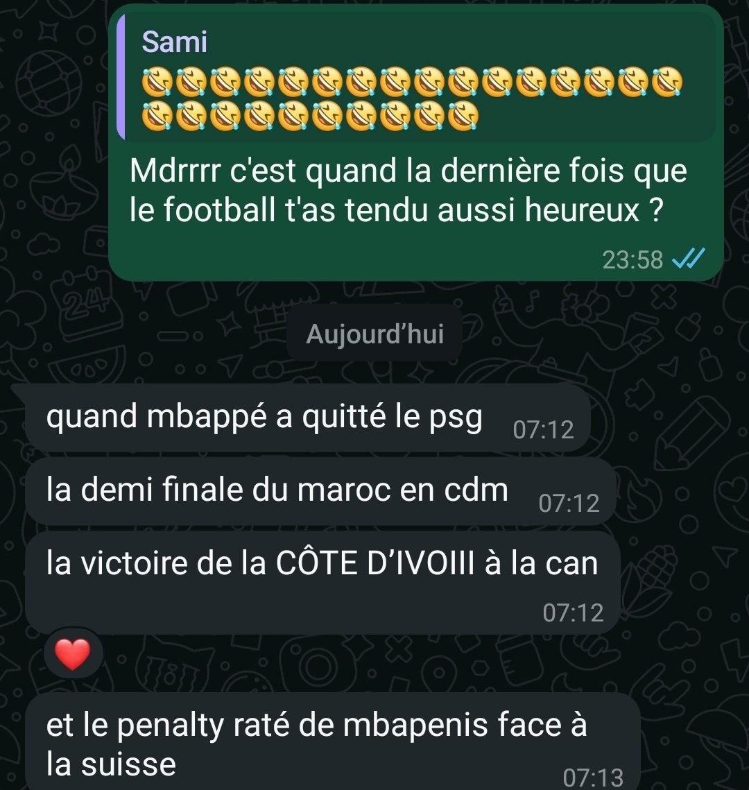 Mouhadoudjan's tweet photo. Mdrrr il est vraiment mon frère... https://t.co/OUUxJlXMqn