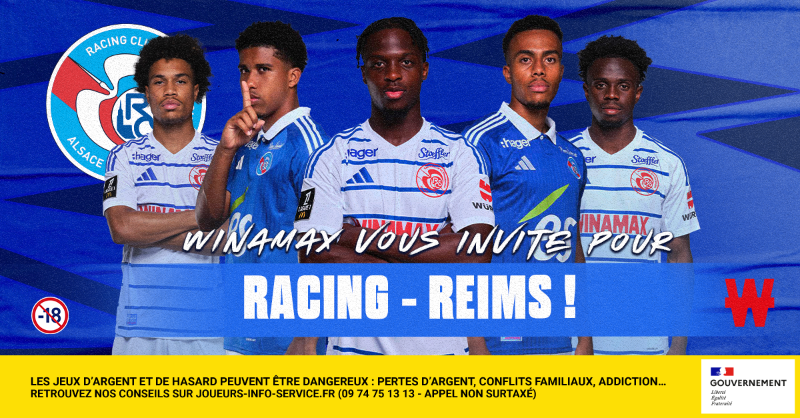 WinamaxSport's tweet photo. ⚽️ Un lot de 3 places VIP est à gagner pour @RCSA - @StadeDeReims, dimanche 08/12 à 17h !

🎁 Pour participer : retweetez ce tweet, suivez @WinamaxSport et répondez avec votre pseudo Winamax.

👉 Tirage au sort demain à 12h !

📄 Règlement > > https://t.co/J6zNcECD4Y https://t.co/kOaC07yCHq