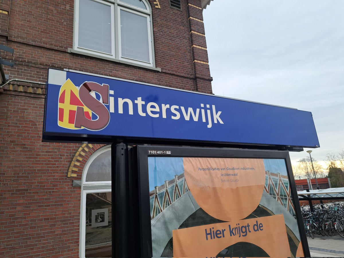 Station Winterswijk is vandaag Sinterswijk!