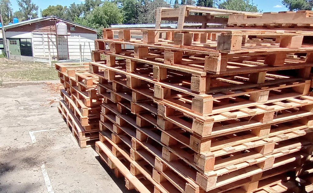 Val_Fabian's tweet image. Gracias @AutosdelSurSA por una nueva donacion de #pallets al programa #HuertasDeLaCiudad🍅🥦 del @MunicipioBahia.

A partir del desarme de estos por nuestro equipo, hacemos diferentes tipos de #bancales de siembra🌱 y #macetas para ornamentales🌸.

Agradecemos al delegado