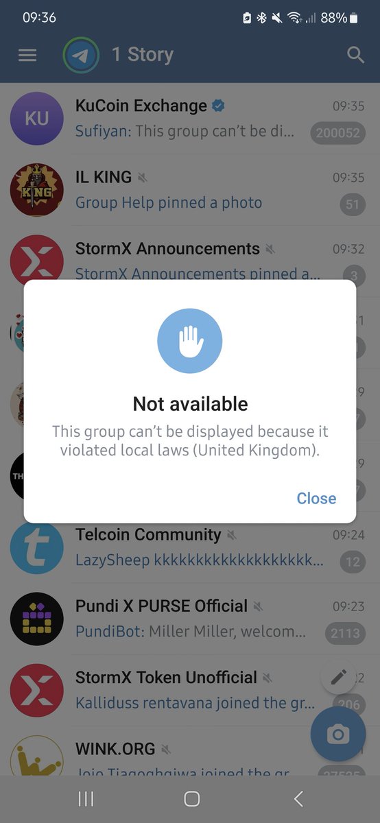1FullBTC's tweet photo. @kucoincom Living in England sucks.  So many, many restrictions!!! https://t.co/7obd1RSYG9