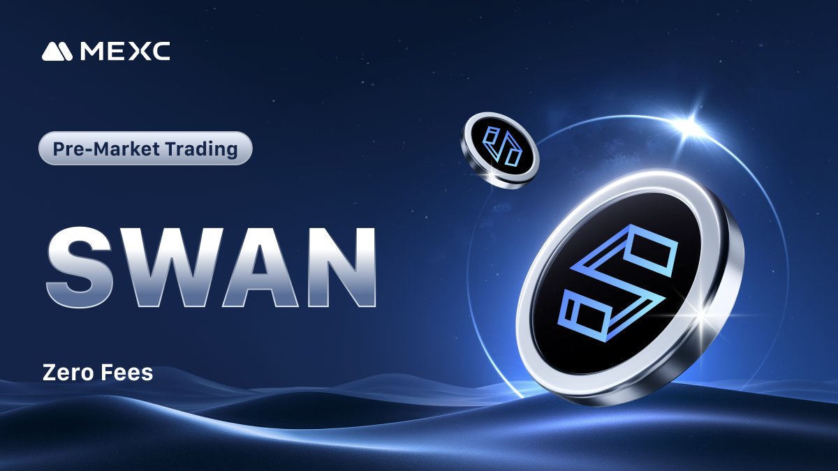 MEXC (@mexc_official) on Twitter photo 🚨 Pre-market listing alert!
#MEXC will list $SWAN/<a href="/swan_chain/">Swan Chain (formerly FilSwan)</a> on the Pre-Market on Dec 5, 2024, at 10:00 (UTC). 🔥
Learn more: mexc.com/support/articl… 🚨 Pre-market listing alert!
#MEXC will list $SWAN/<a href="/swan_chain/">Swan Chain (formerly FilSwan)</a> on the Pre-Market on Dec 5, 2024, at 10:00 (UTC). 🔥
Learn more: mexc.com/support/articl…
