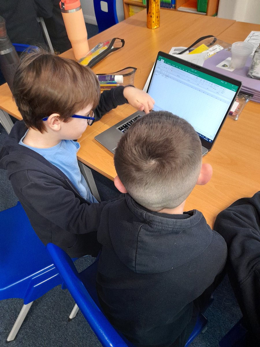 SMagdalens's tweet photo. Vane Tempest are using the skills learnt this term to input data into a spreadsheet and create graphs from the data. https://t.co/49SPB1BZaN