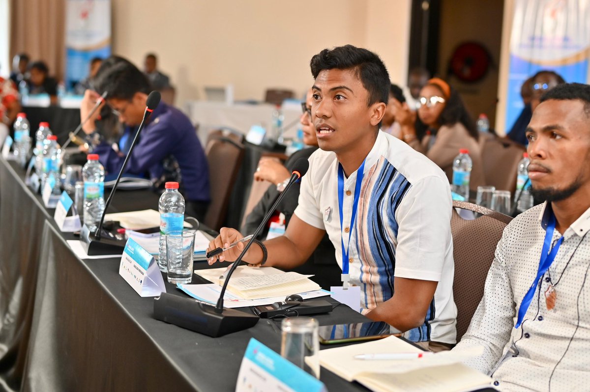 “I call upon the youth to utilise platforms such as the NGO Festival and the 26th Youth Festival  coming up in 2025 that will bring together all the youth in the Island Sates region to share challenges &amp; solutions for youth issues.” Mr. Alvin Laurence #4thHLMC2024