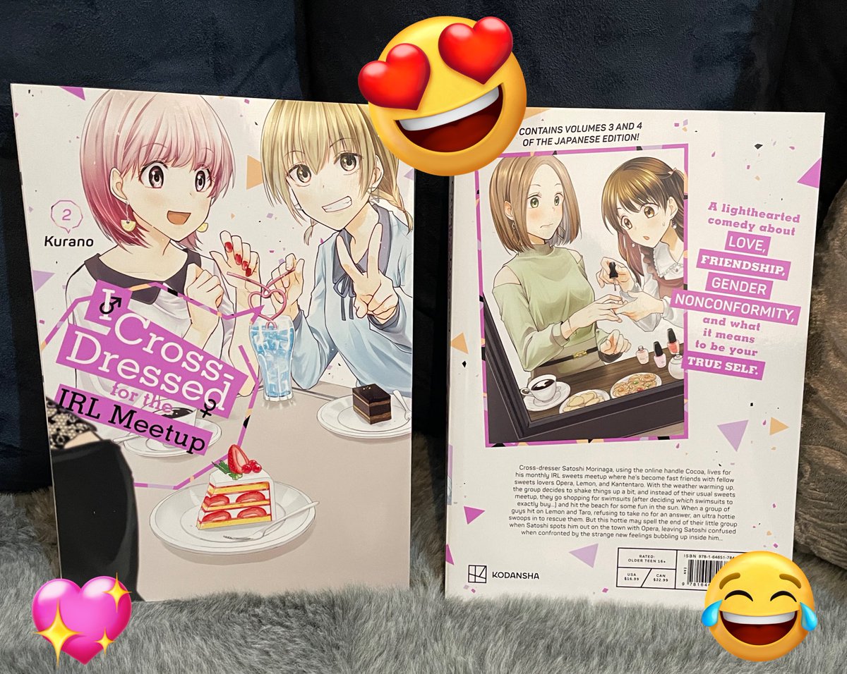 #女装オフ会 英語版の2巻の献本が届きました!!

アメリカにお住まいの方、旅行に行かれる方!ぜひ探してみてください〜〜❤️❤️❤️ 