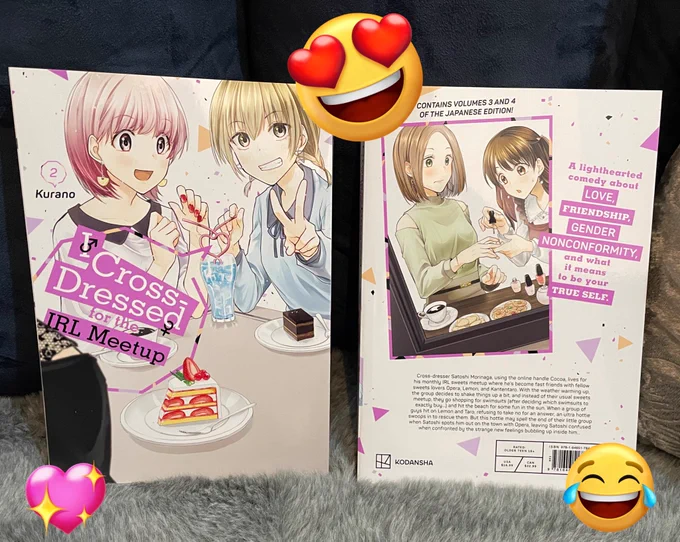 #女装オフ会 英語版の2巻の献本が届きました!!

アメリカにお住まいの方、旅行に行かれる方!ぜひ探してみてください〜〜❤️❤️❤️ 