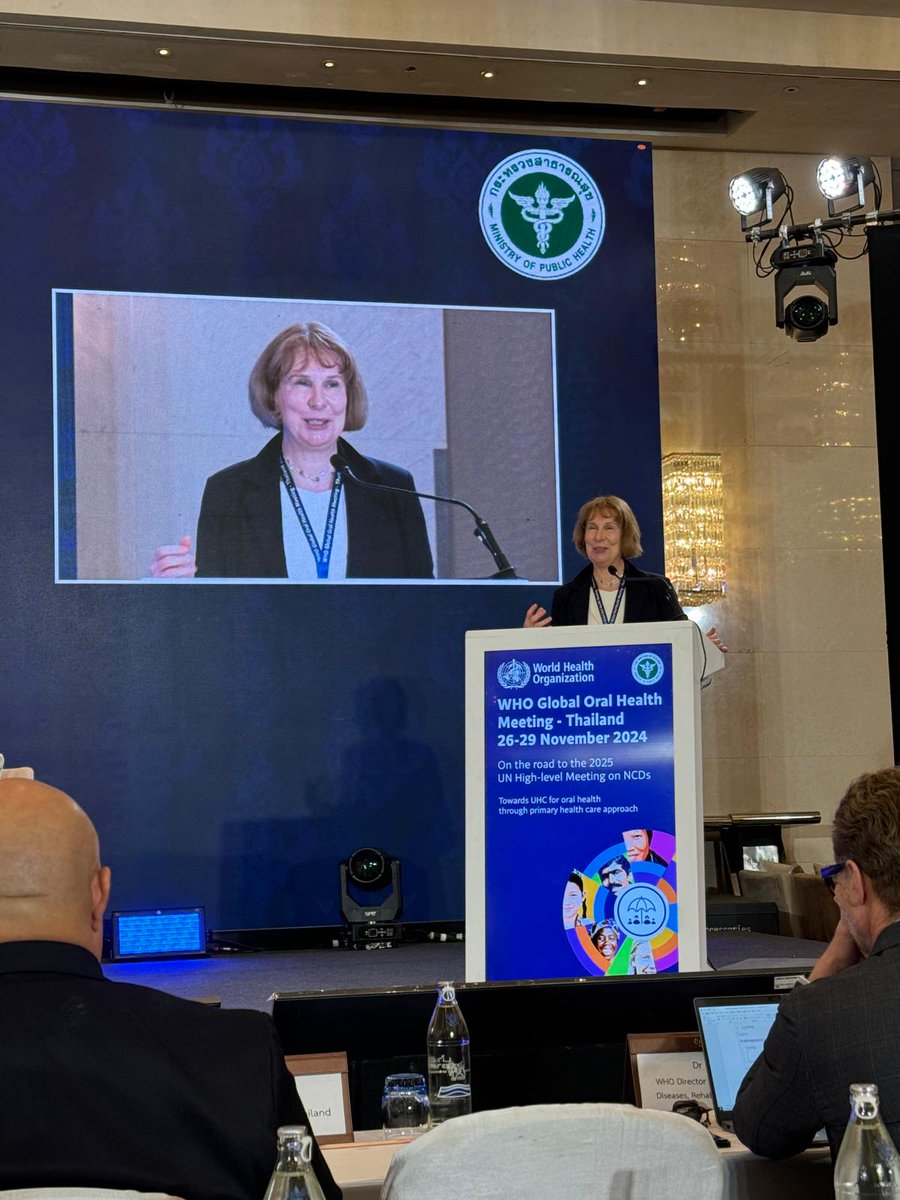 🌟 Reflecting on Bangkok! 🌟
 
😁 It was a privilege to engage in meaningful discussions in Thailand 🇹🇭 with a community of inspiring professionals and civil society stakeholders, all united by a shared commitment to advancing global oral health. Together, we achieved a #historic