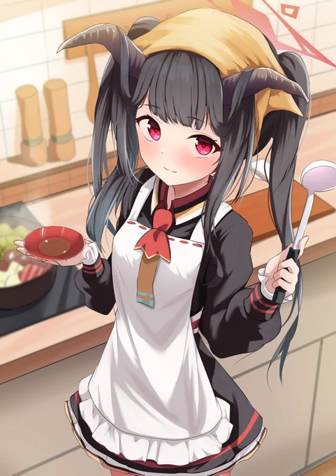 あったかい料理が食べたいんだ…フウカ… #ブルアカ 