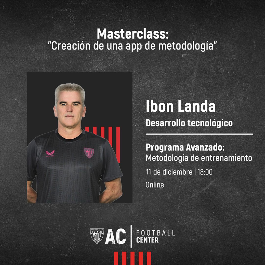 AC_FCenter's tweet photo. 📚 ¡Doble sesión en ACFC!

🖥️ @ibonlanda  en el programa de #Metodología: desarrollo de software a medida con el alumnado.

🧠 @davidrinconiz  @_AdrianEsteve  en el programa de Psicología

🗓️ 11 de diciembre
💻 Formato: Online

¡Prepárate para un día lleno de aprendizaje! 👌⚽ https://t.co/1LHg1dUrbI