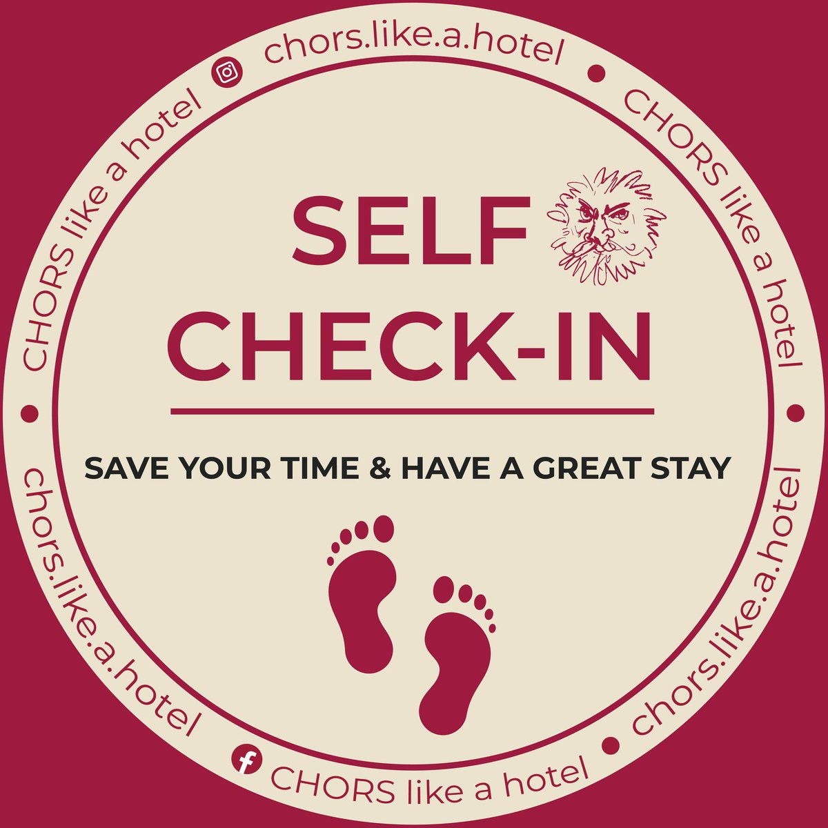 CHORS like a hotel tweet media