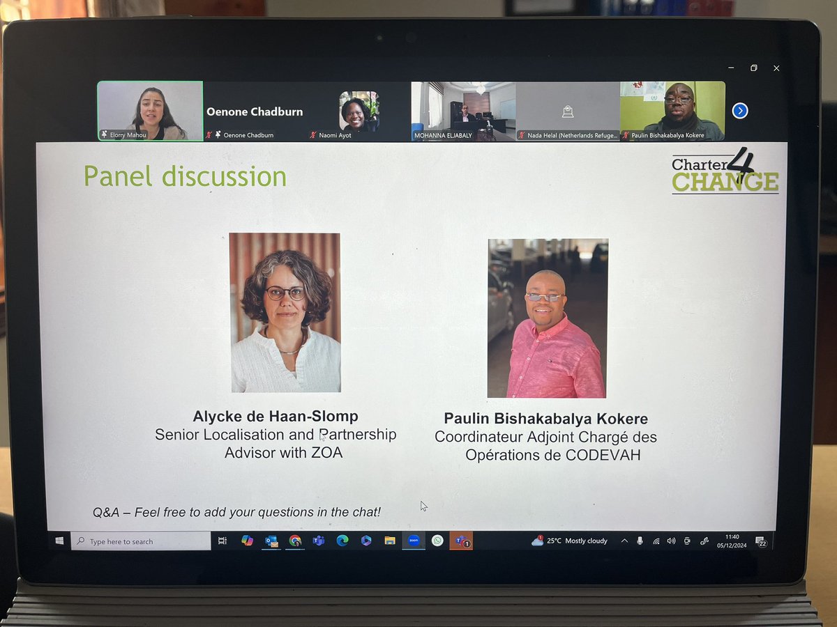 NaomiAyot's tweet image. #C4CAnnualmeet @Charter4Change morning session got started with critical discussions on Risk management! Looking forward to further learning in more sessions of the day! Great case studies @ZOA_nl 👌🏾@CapaidsUganda @C4C_Uganda #localization #localizationUg